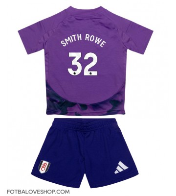 Fulham Emile Smith Rowe #32 Dětské Alternativní Dres 2024-25 Krátký Rukáv (+ trenýrky)